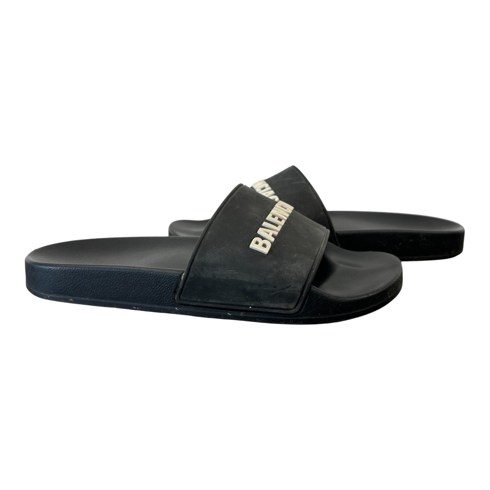 Men's Logo Slides Black Size EU 40 / UK 6 - Photo 3
