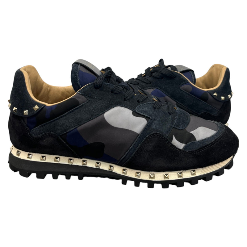 Men's Rock Runner Low Trainers Black Size UK 6 / EU 40