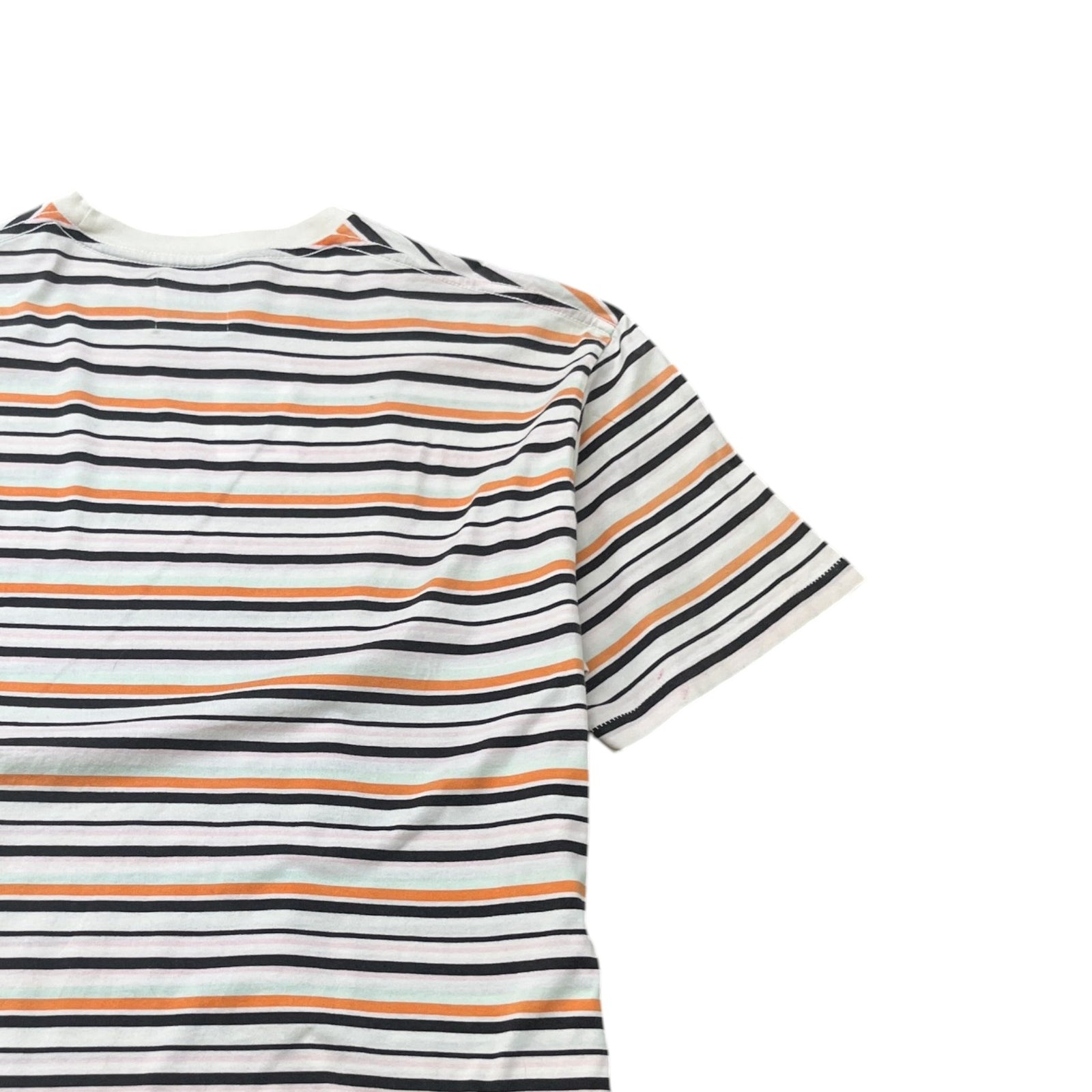 Men's Nelson Striped T-Shirt Cream Size L - Photo 4