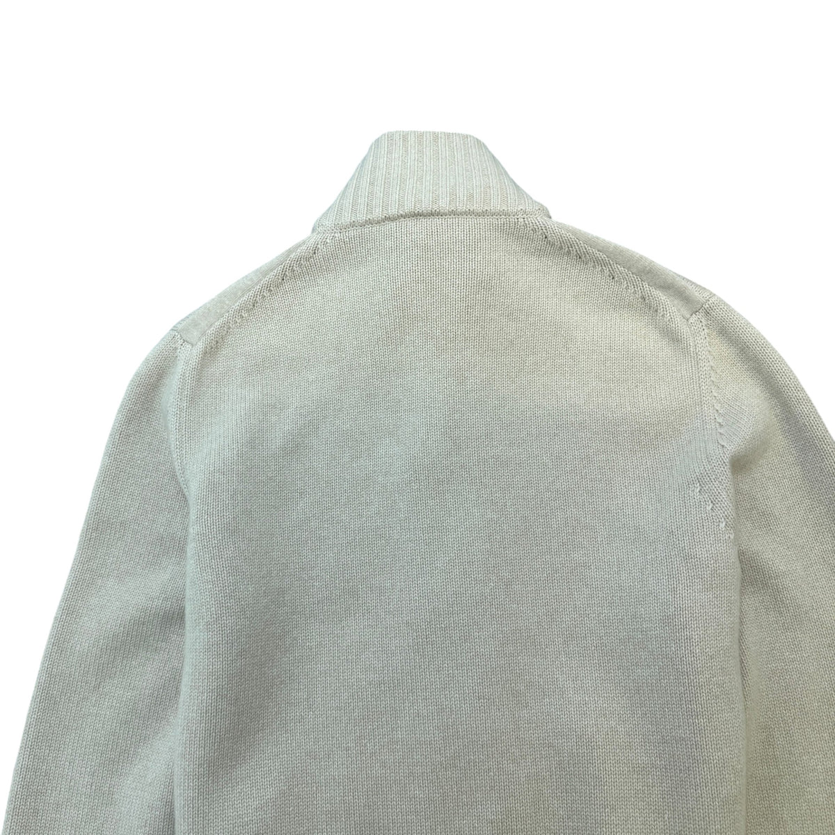 Men's Parksville Baby Cashmere Mink Fur Cardigan Beige Size XL - Photo 4