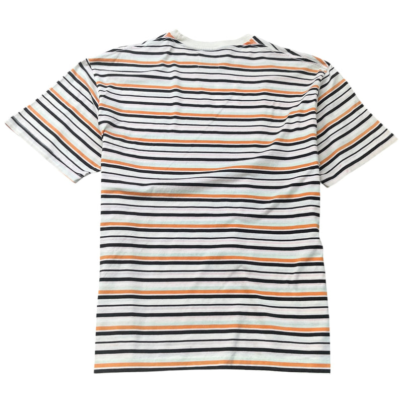 Men's Nelson Striped T-Shirt Cream Size L