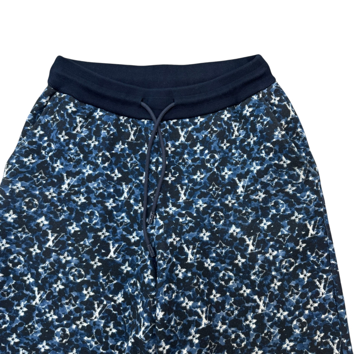 Men's Monogram Pointillism Shorts Blue Size S / W30 - Photo 3