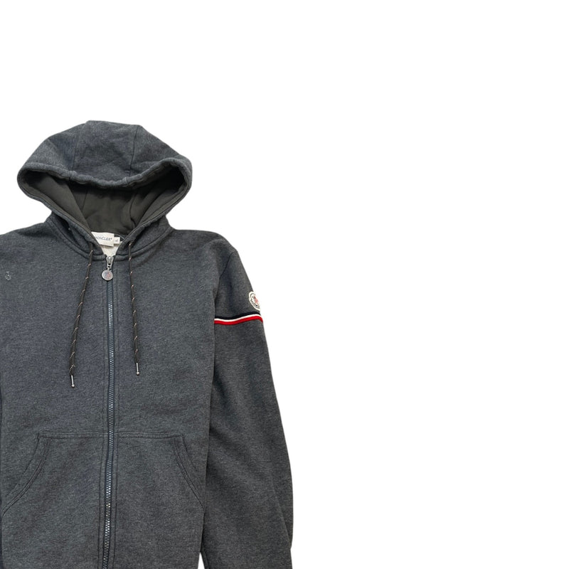 Men's Maglia Zip Up Hoodie Grey Size L
