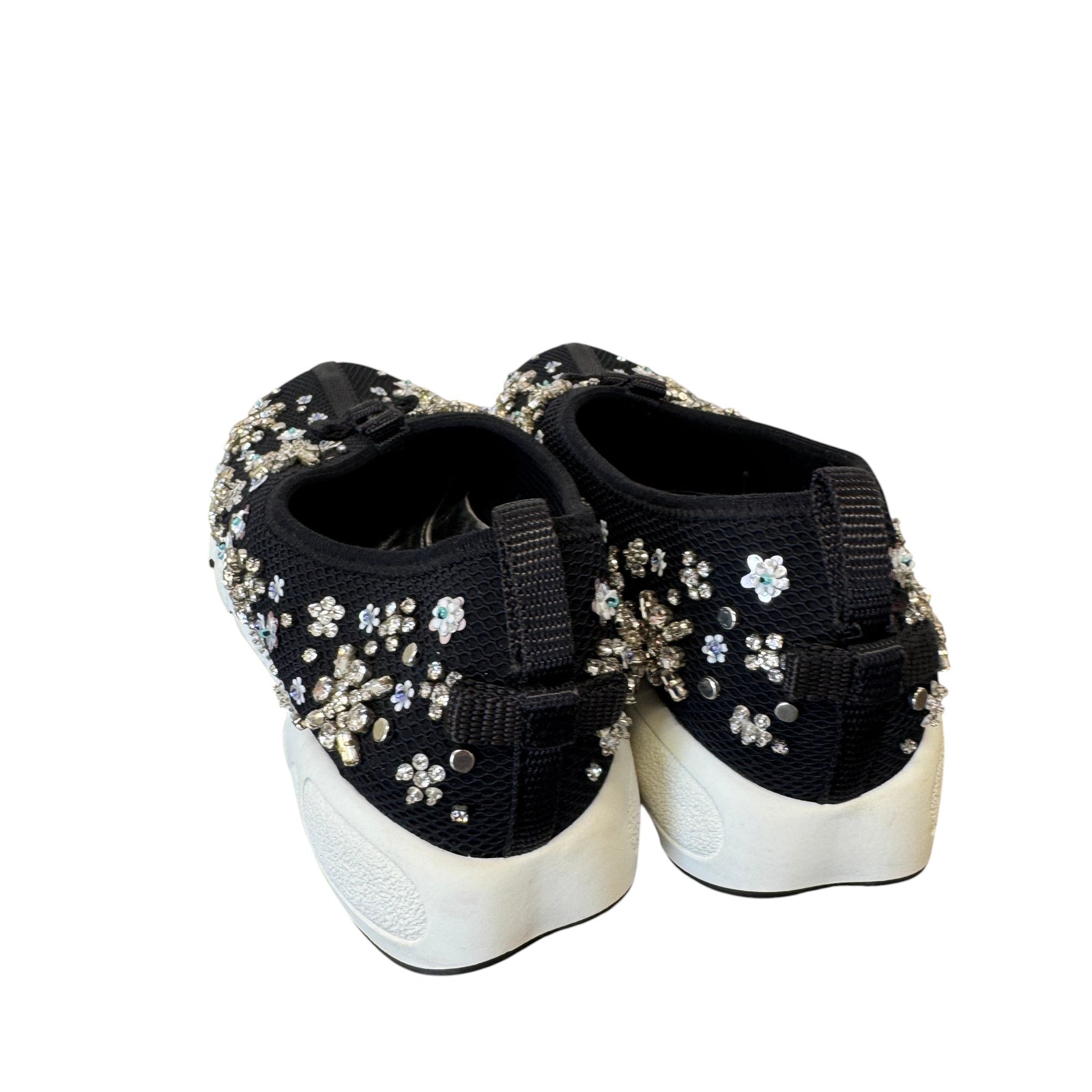Women's Embellished Low Trainers Black Size EU 36.5 / UK 3.5 - Photo 8