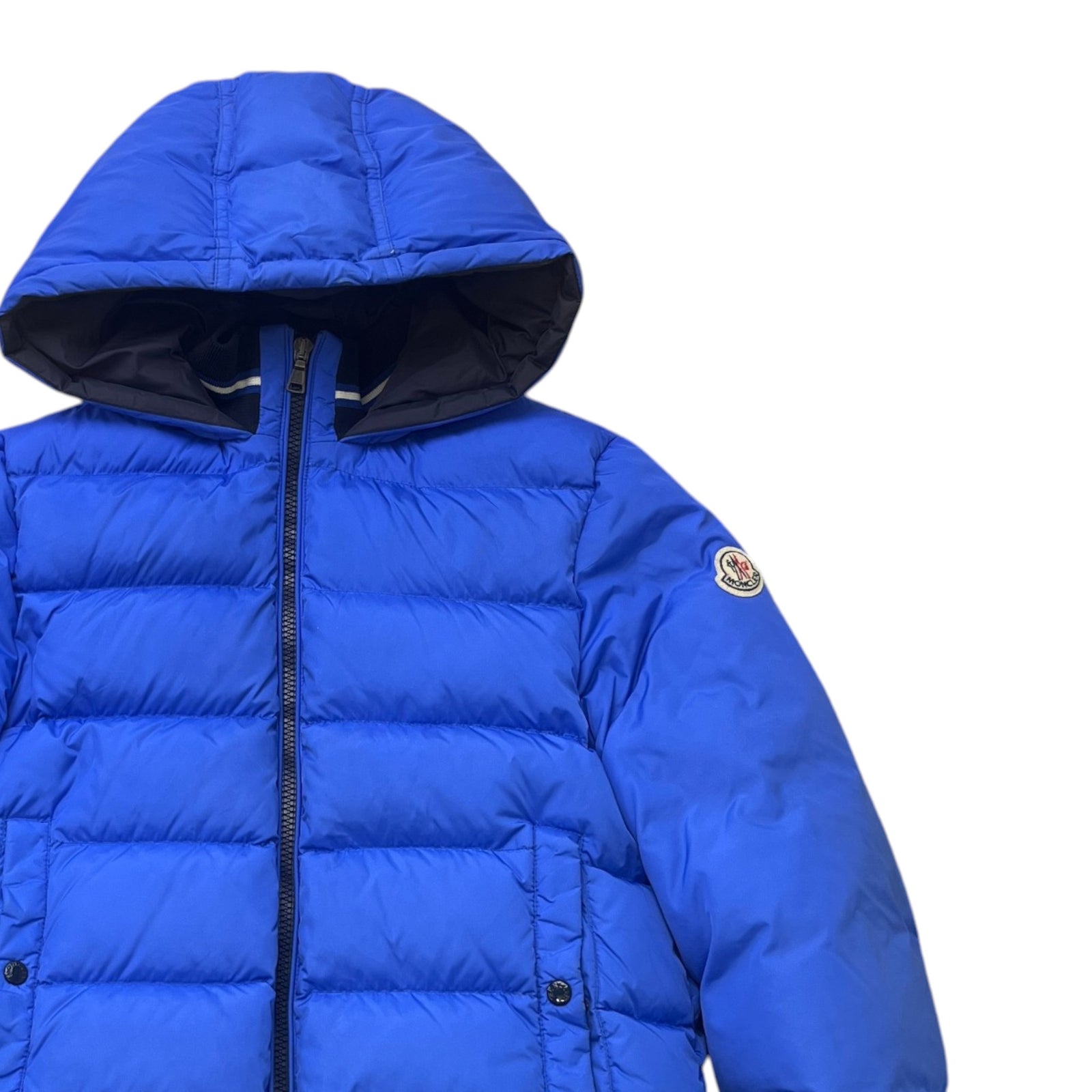 Men's Stefan Down Jacket Blue Size Junior Age 12 - Photo 3
