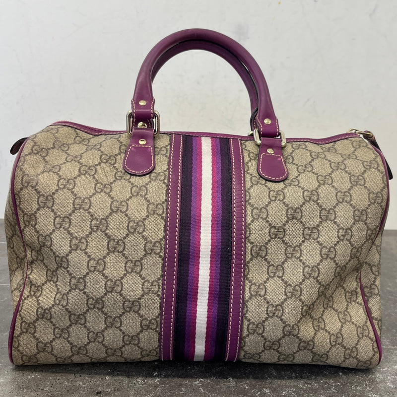 Women's Joy Boston Handbag Beige