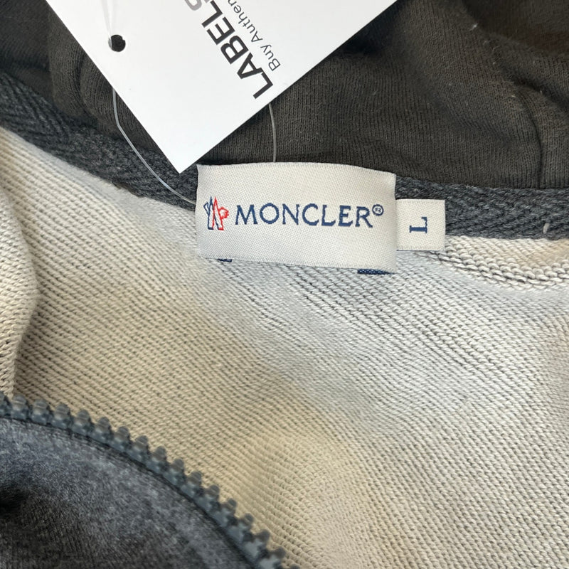 Men's Maglia Zip Up Hoodie Grey Size L