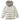 Women's Plaque Logo Down Jacket White Size IT 40 / UK 8