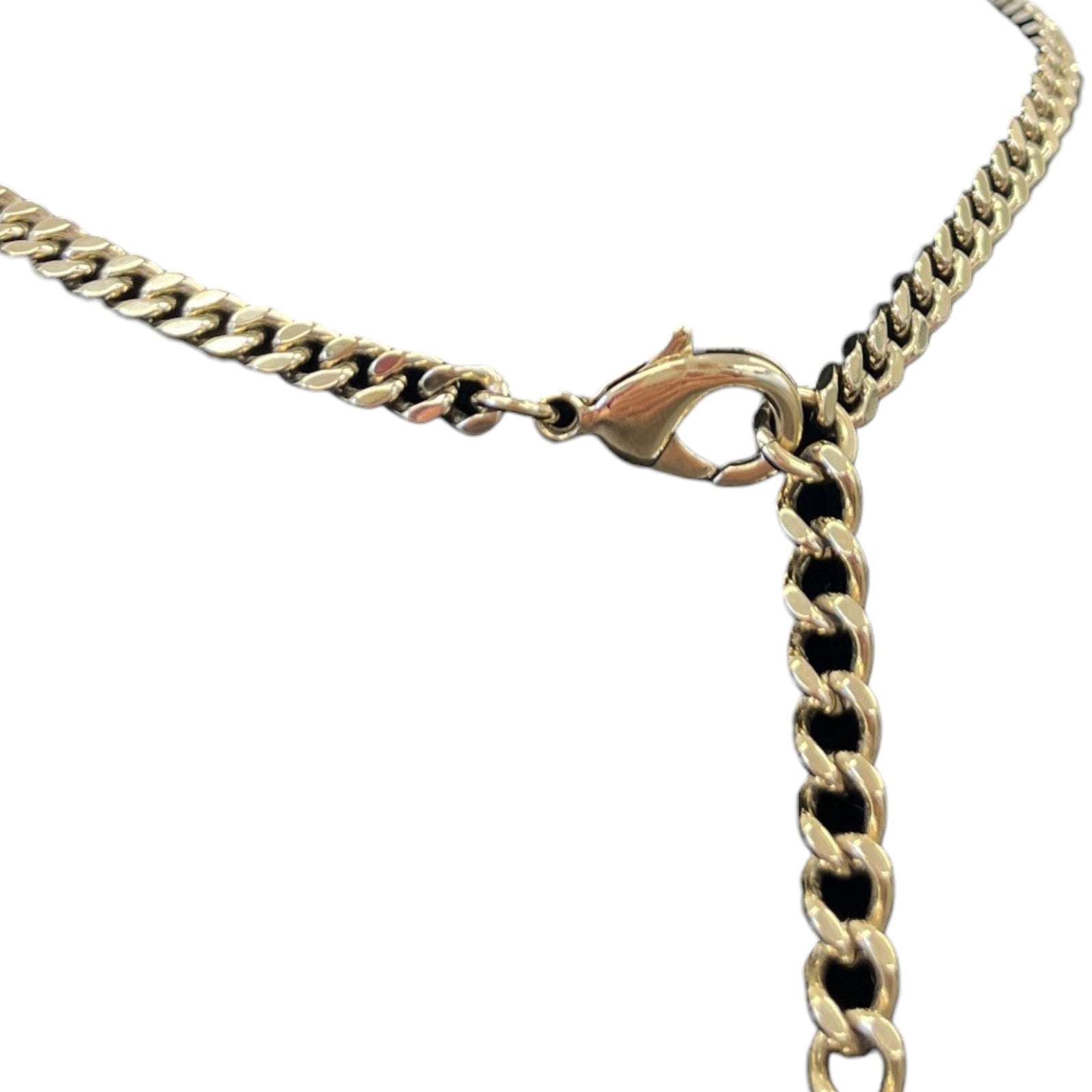 Women's Crystal Cc Choker Necklace Silver - Photo 6