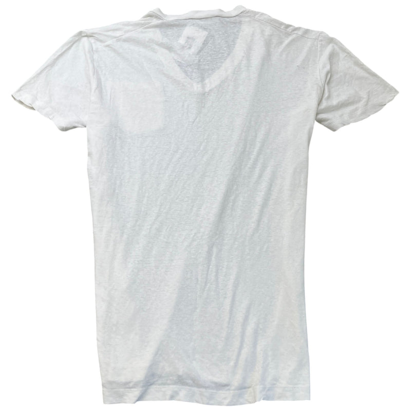 Men's Deer Print T-Shirt Cream Size XXL