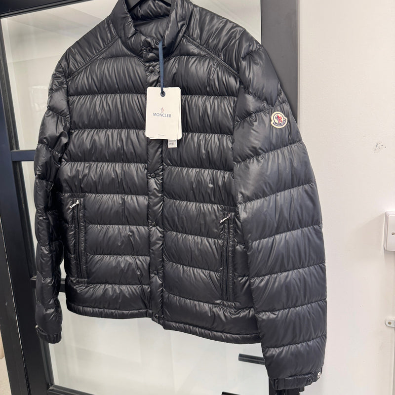 Men's Selves Down Jacket Black Size 4 / XL