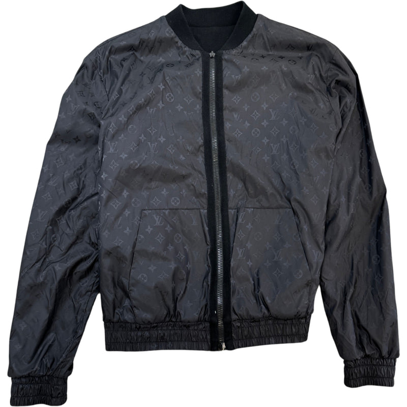 Men's Reversible Monogram Jacket Black Size S