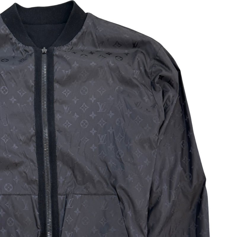 Men's Reversible Monogram Jacket Black Size S