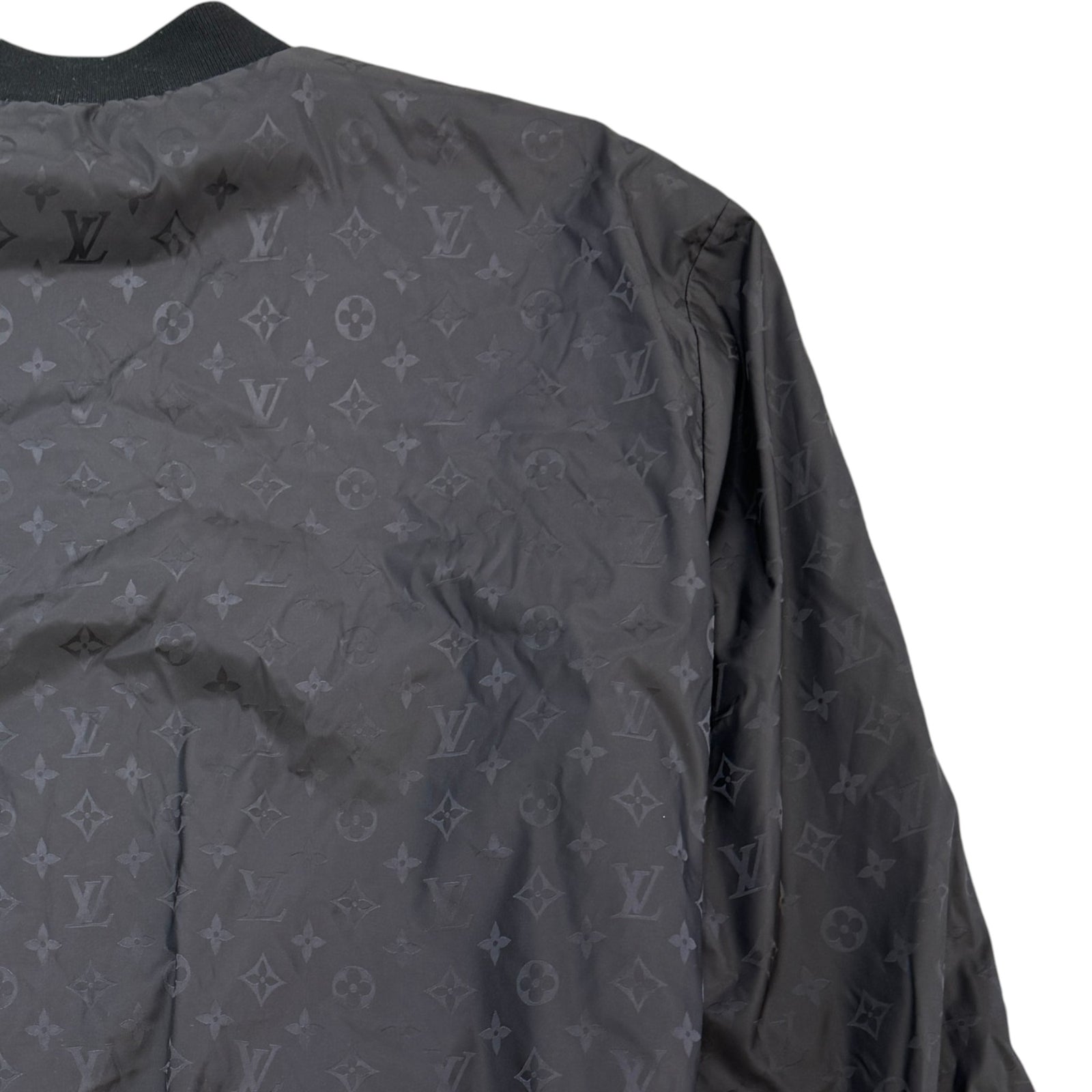 Men's Reversible Monogram Jacket Black Size S - Photo 6