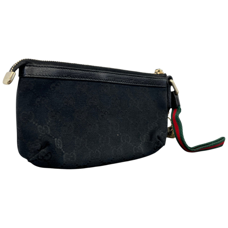 Women's Ophidia Web Wristlet Pouch Black