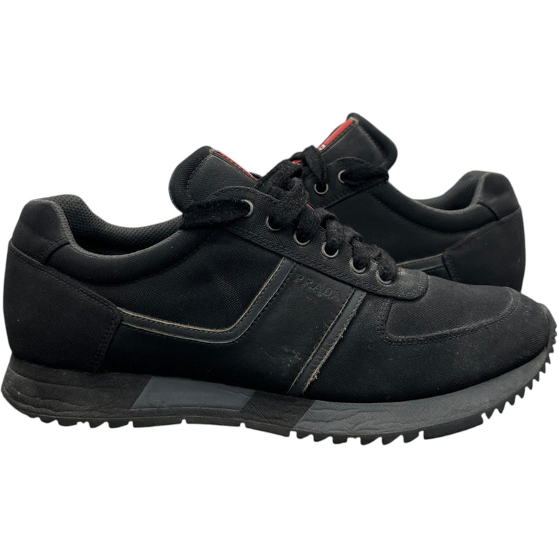 Men's Linear Rosa Runner Low Trainers Black Size EU 40.5 / UK 6.5