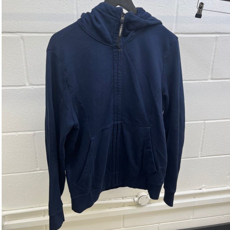 Men's Goggle Full-Zip Hoodie Navy Size L