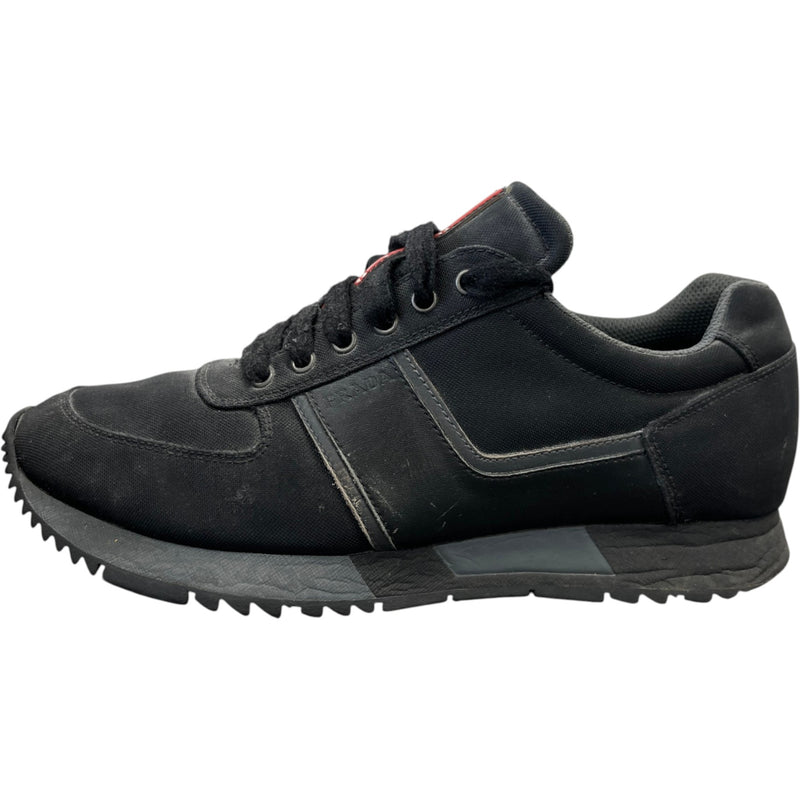 Men's Linear Rosa Runner Low Trainers Black Size EU 40.5 / UK 6.5