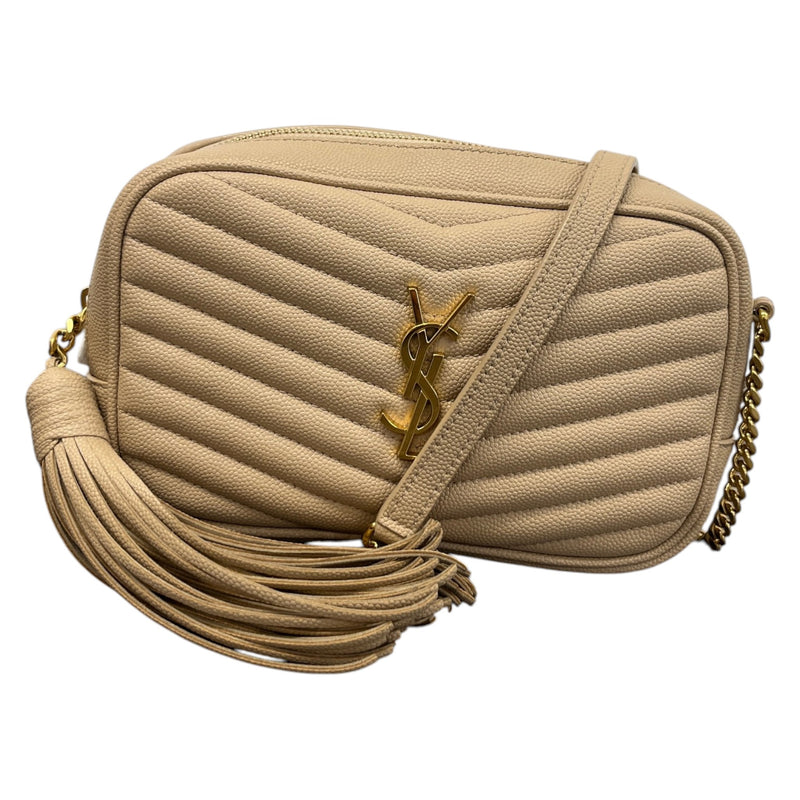 Women's Mini Lou Camera Crossbody Bag Beige