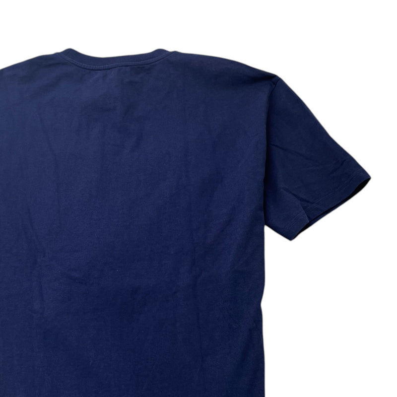 Men's Shibori Tiger T-Shirt Navy Size L