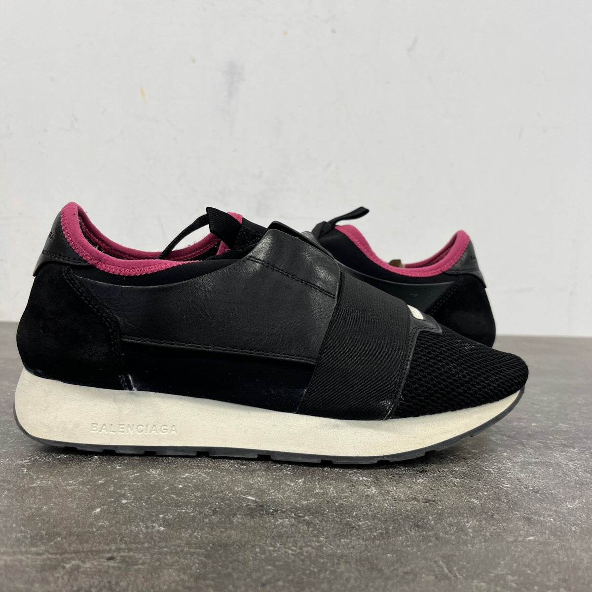 Women's Race Runner Low Trainers Black Size UK 6 / EU 39 - Photo 12