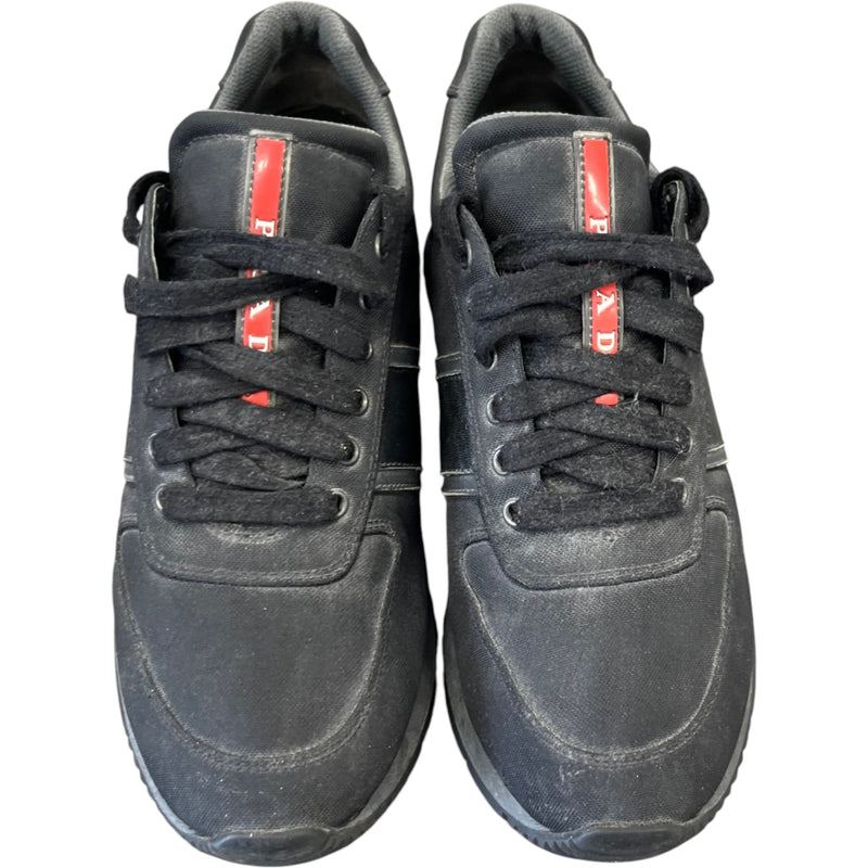 Men's Linear Rosa Runner Low Trainers Black Size EU 40.5 / UK 6.5