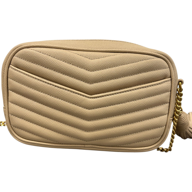 Women's Mini Lou Camera Crossbody Bag Beige