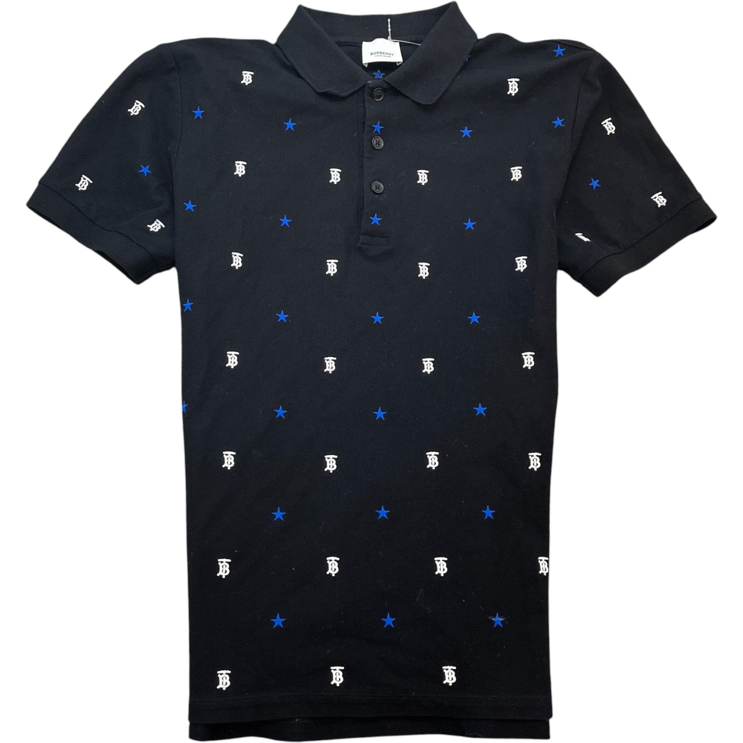 Men's Monogram Stars Polo Shirt Black Size S - Photo 1