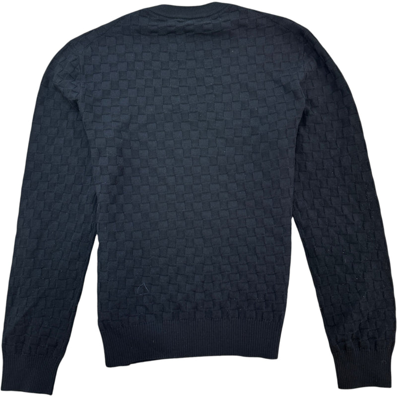 Men's Damier Sweatshirt Black Size S