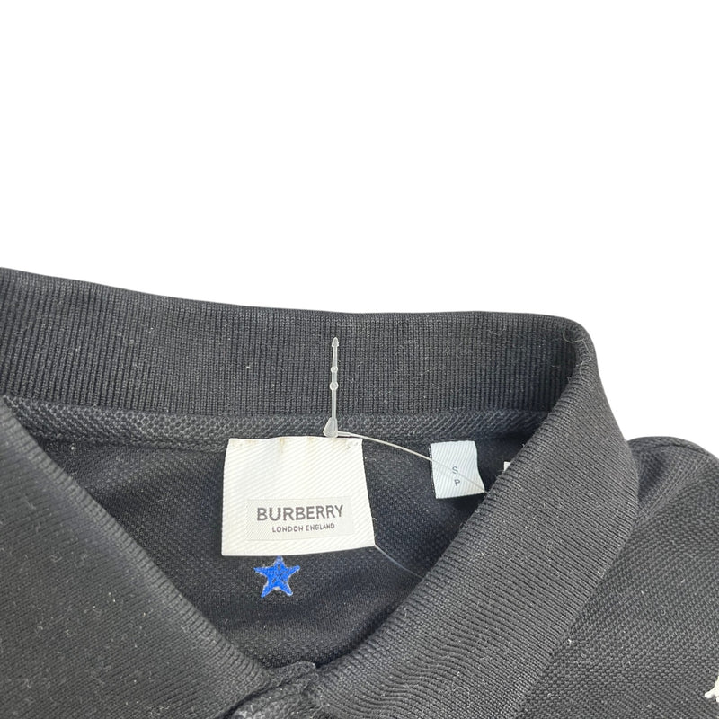 Men's Monogram Stars Polo Shirt Black Size S