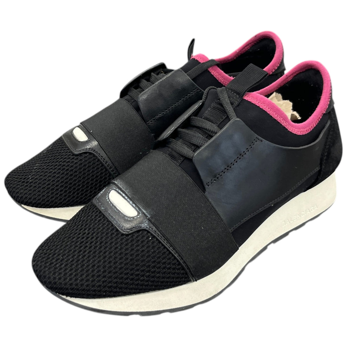 Women's Race Runner Low Trainers Black Size UK 6 / EU 39 - Photo 9