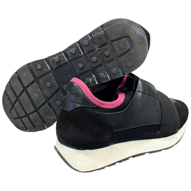 Women's Race Runner Low Trainers Black Size UK 6 / EU 39