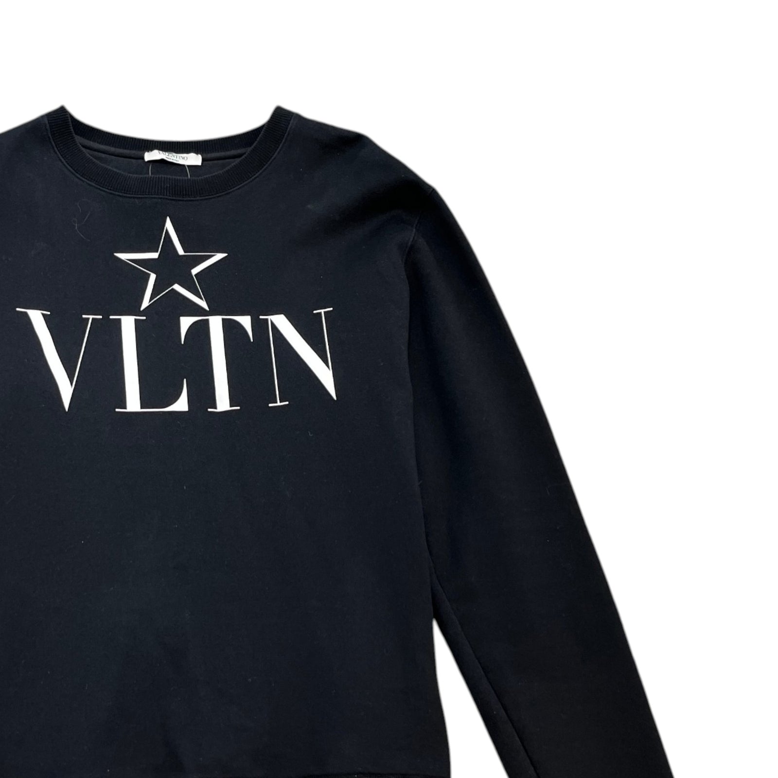 Men's Logo Print Sweatshirt Black Size M - Photo 3