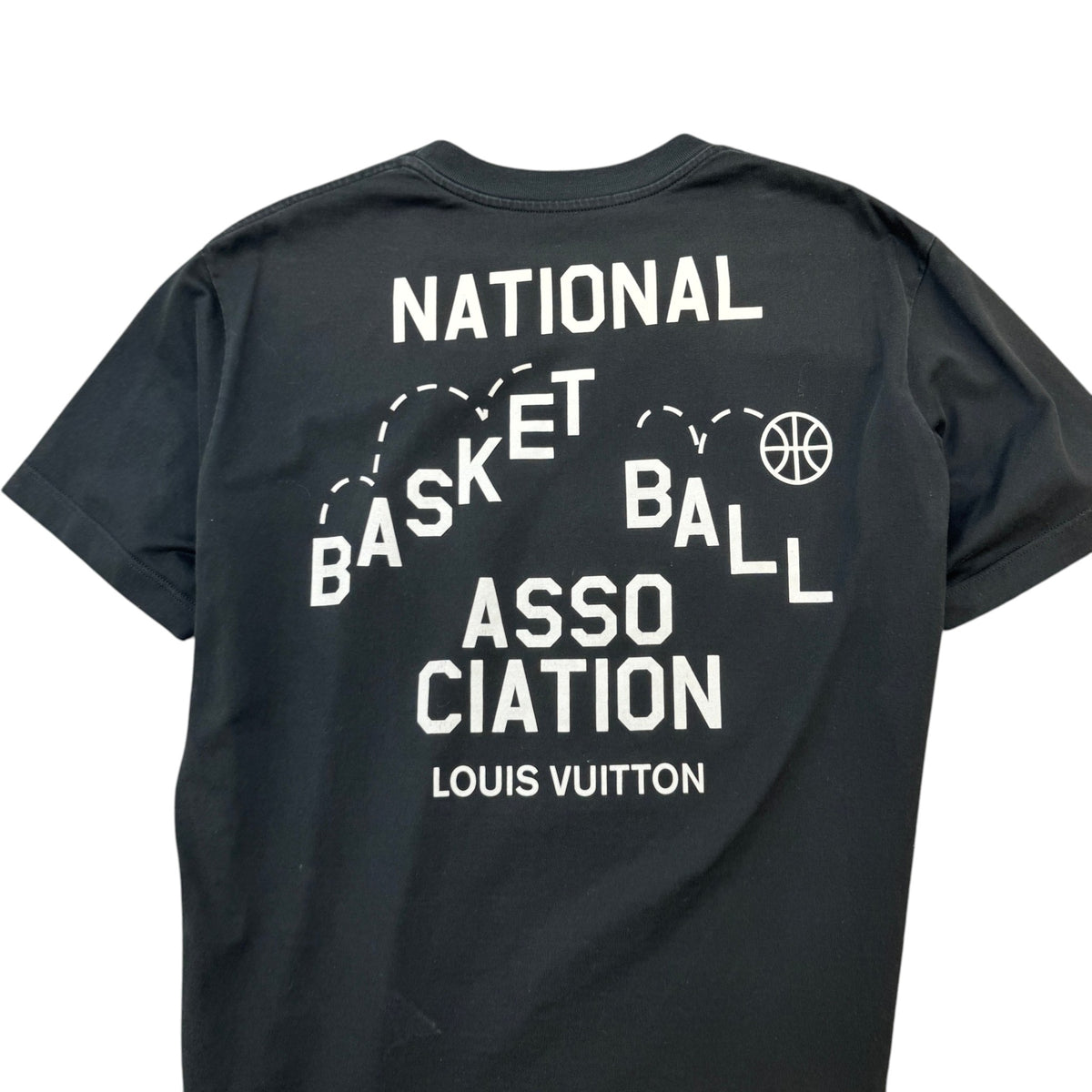 Men's X NBA T-Shirt Black Size S - Photo 4