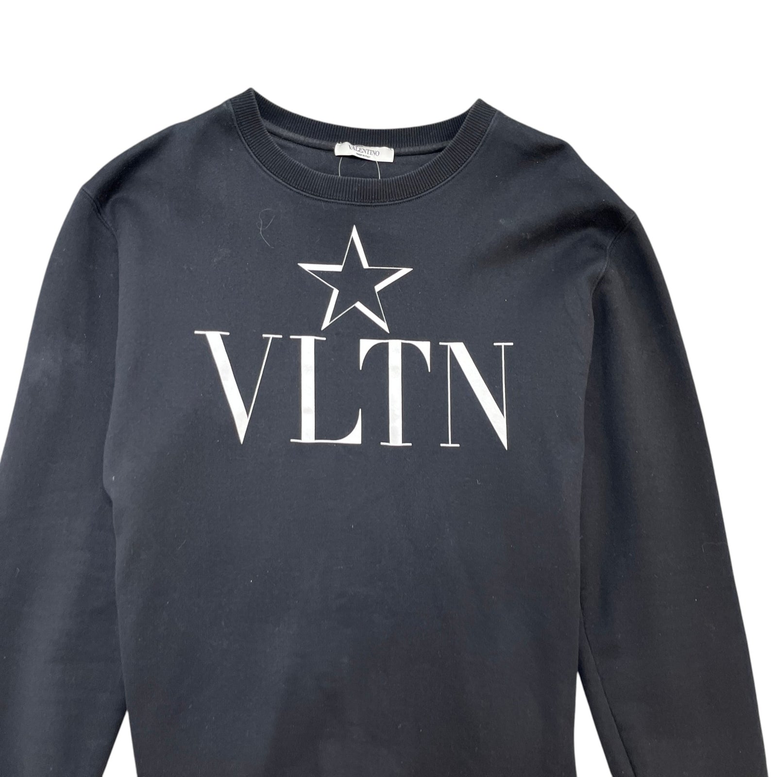 Men's Logo Print Sweatshirt Black Size M - Photo 5