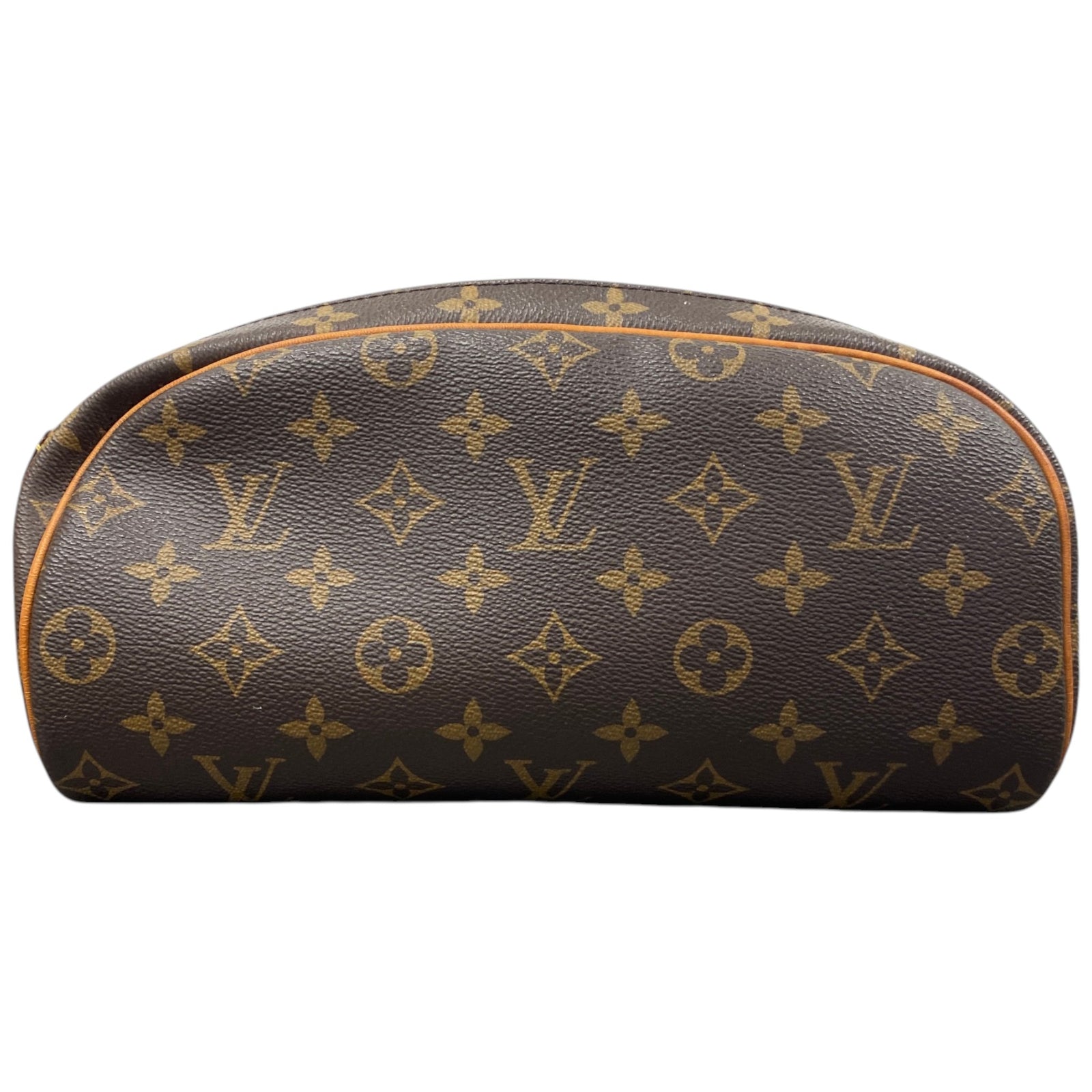 Men's Monogram Dopp Kit Toiletry Bag Brown - Photo 1