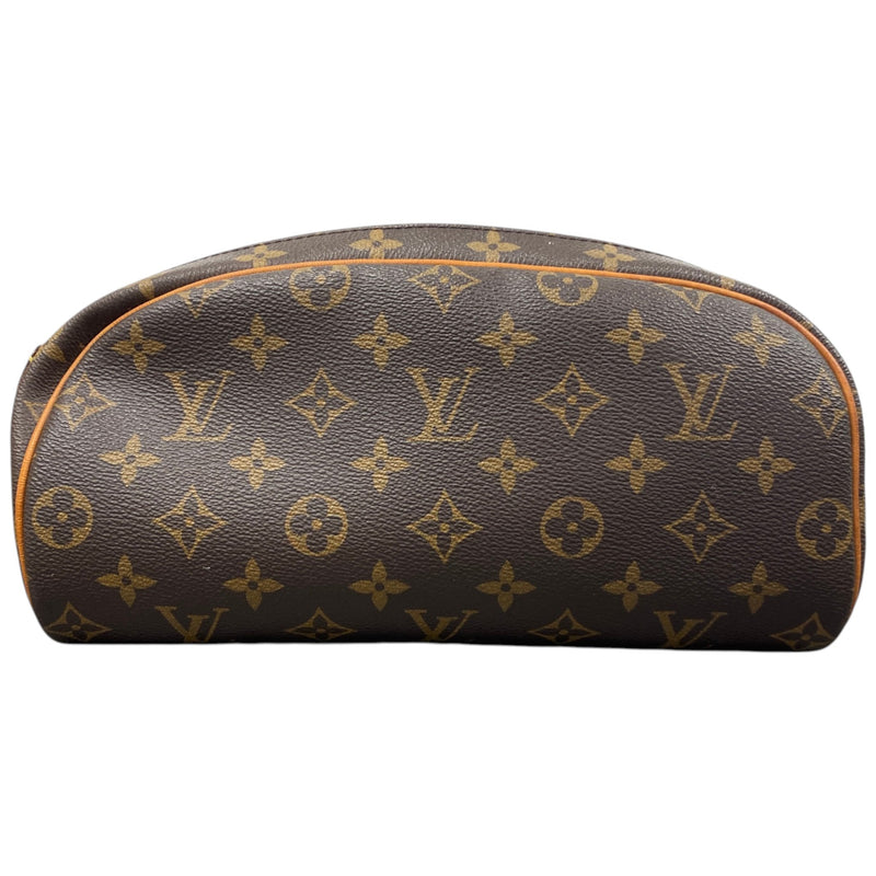 Men's Monogram Dopp Kit Toiletry Bag Brown