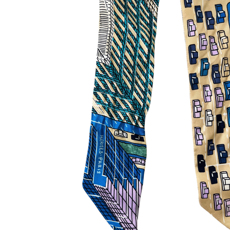 Women's Pantin City Twilly Scarf Blue