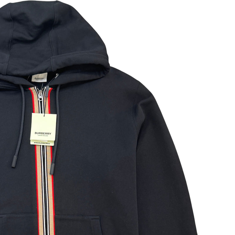 Men's Lexington Icon Stripe Hoodie Black Size M