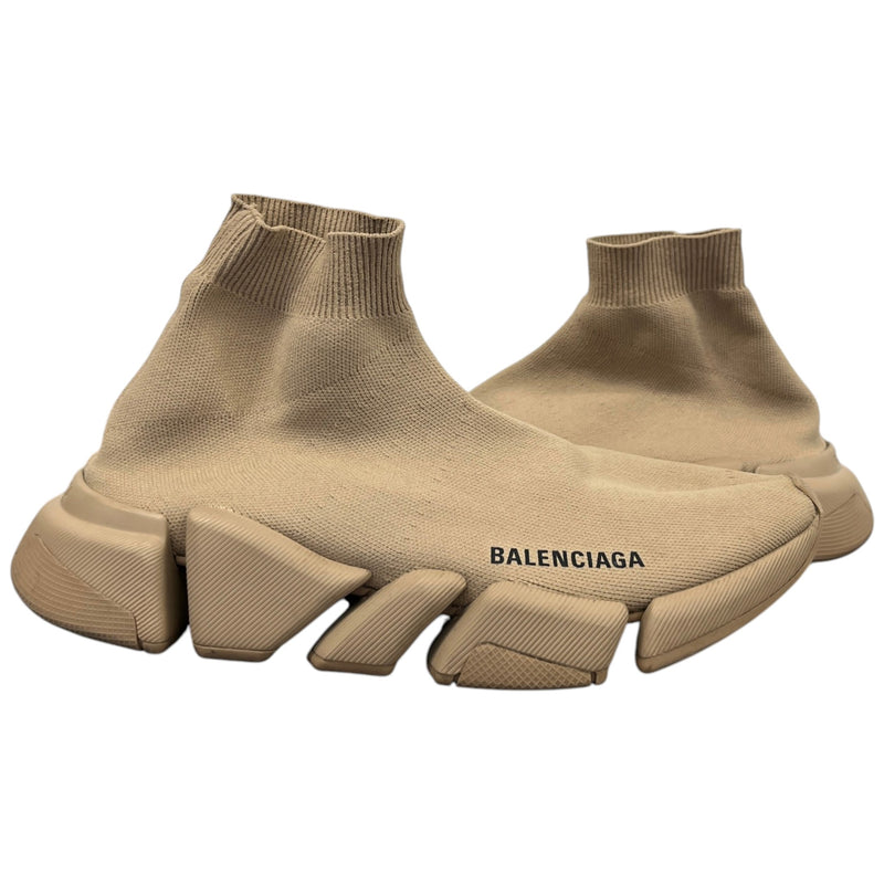 Women's Speed Sock High Trainers Beige Size UK 6 / EU 39