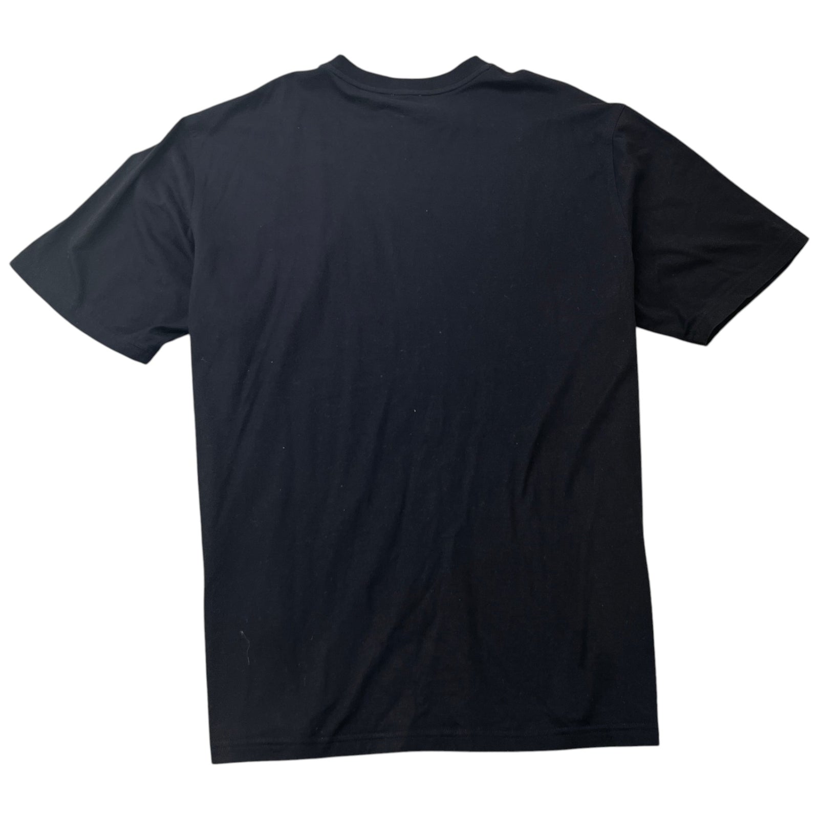 Men's Logo Print T-Shirt Black Size XL - Photo 2
