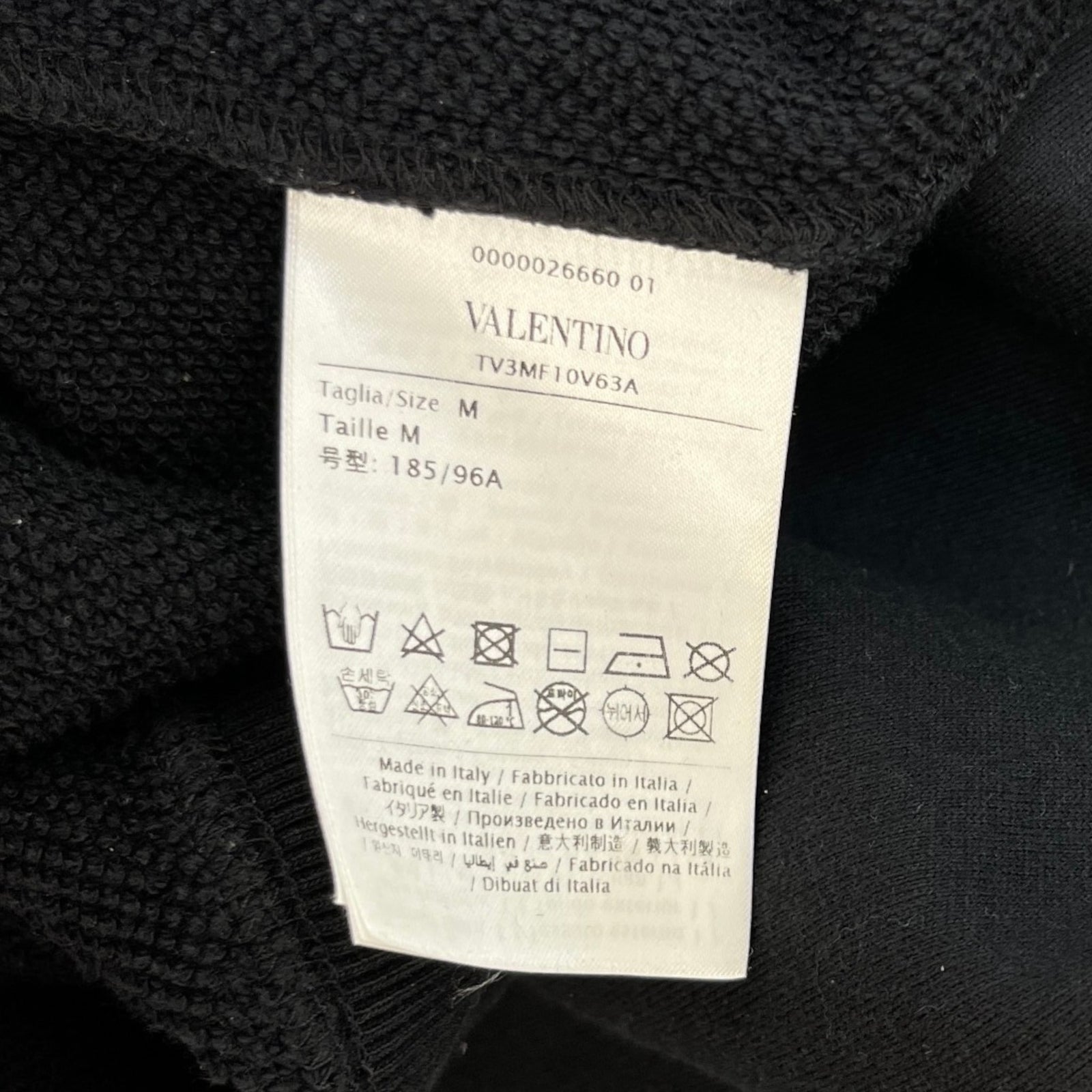 Men's Logo Print Sweatshirt Black Size M - Photo 6