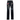 Men's Distressed Patch Jeans Black Size Waist 28"