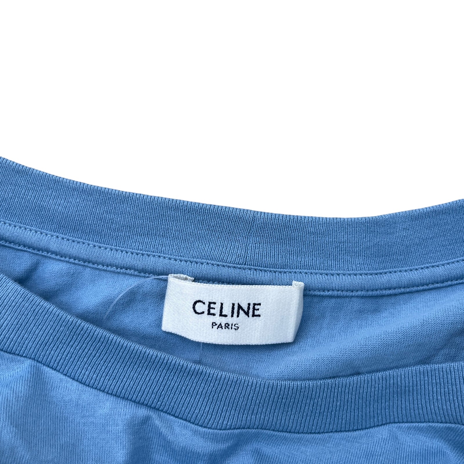 Men's Logo Print T-Shirt Blue Size M - Photo 6