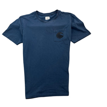 Men's Logo Pocket T-Shirt Blue Size S