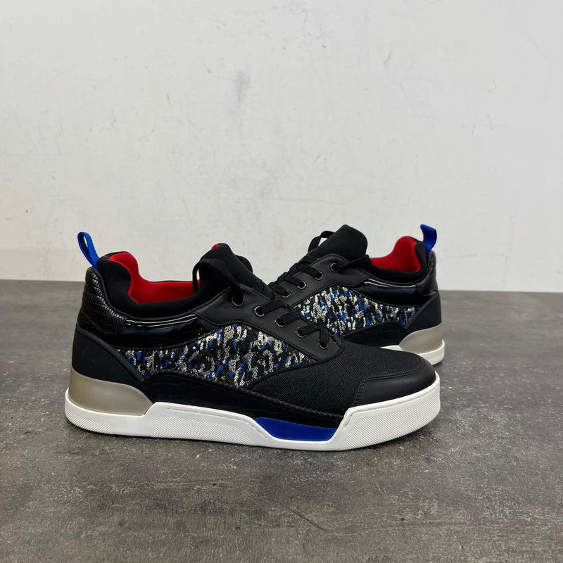 Men's Aurélien Low Trainers Black Size UK 8 / EU 42