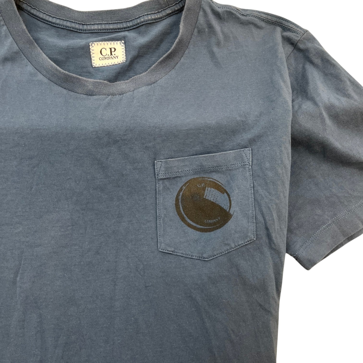 Men's Logo Pocket T-Shirt Blue Size S - Photo 5