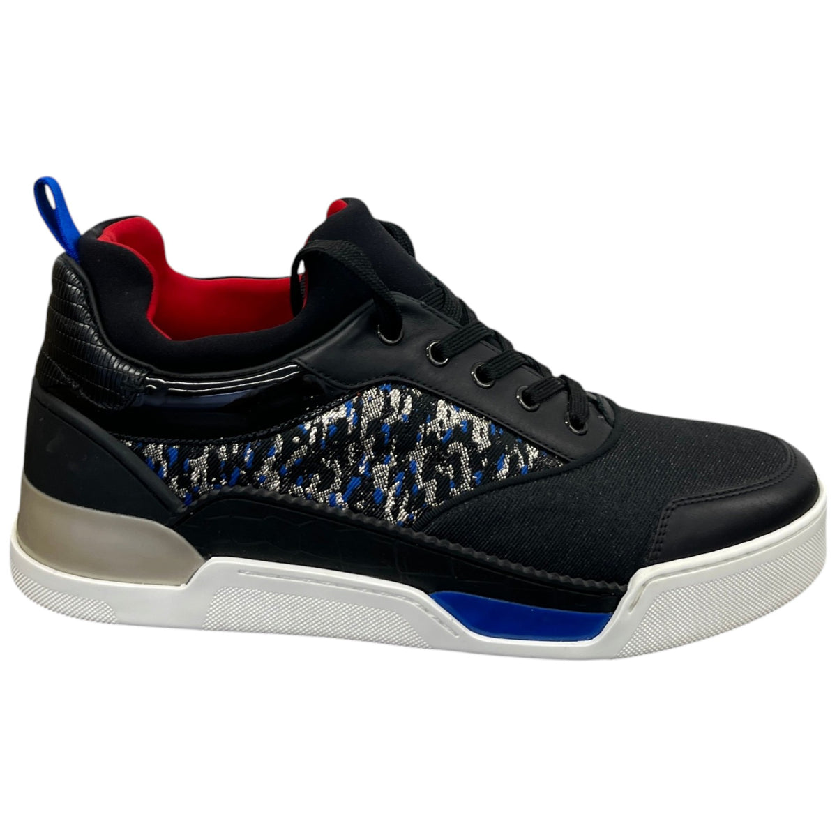 Men's Aurélien Low Trainers Black Size UK 8 / EU 42 - Photo 1