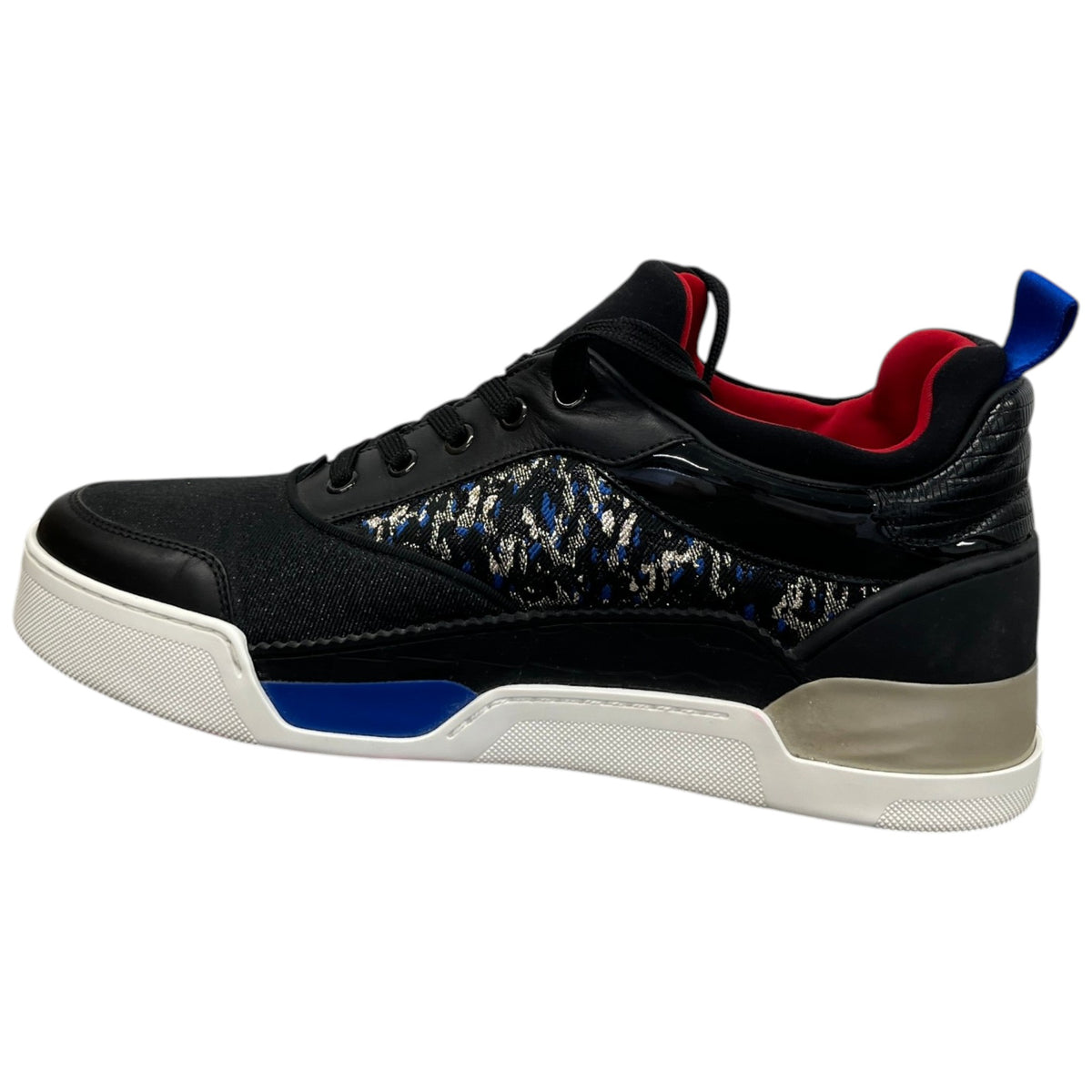 Men's Aurélien Low Trainers Black Size UK 8 / EU 42 - Photo 2