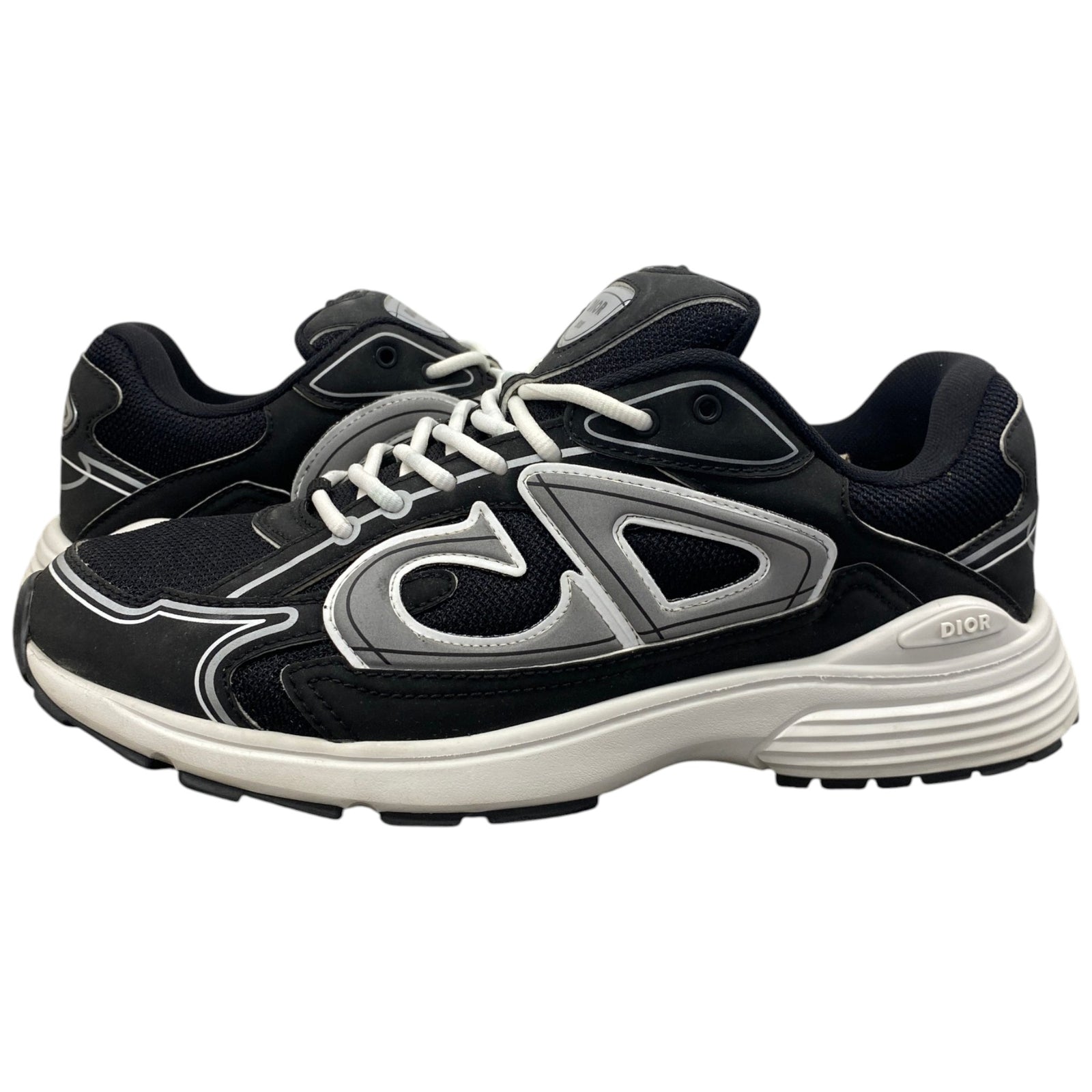 Men's B30 Low Trainers Black Size EU 43 / UK 9 - Photo 3